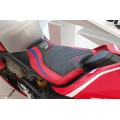 CNC Racing PRAMAC RACING LIMITED EDITION Rider Seat Cover for the Ducati Panigale V4 / S / R / Speciale CNC Racing PRAMAC RACING LIMITED EDITION Rider Seat Cover for the Ducati Panigale V4 / S / R / Speciale